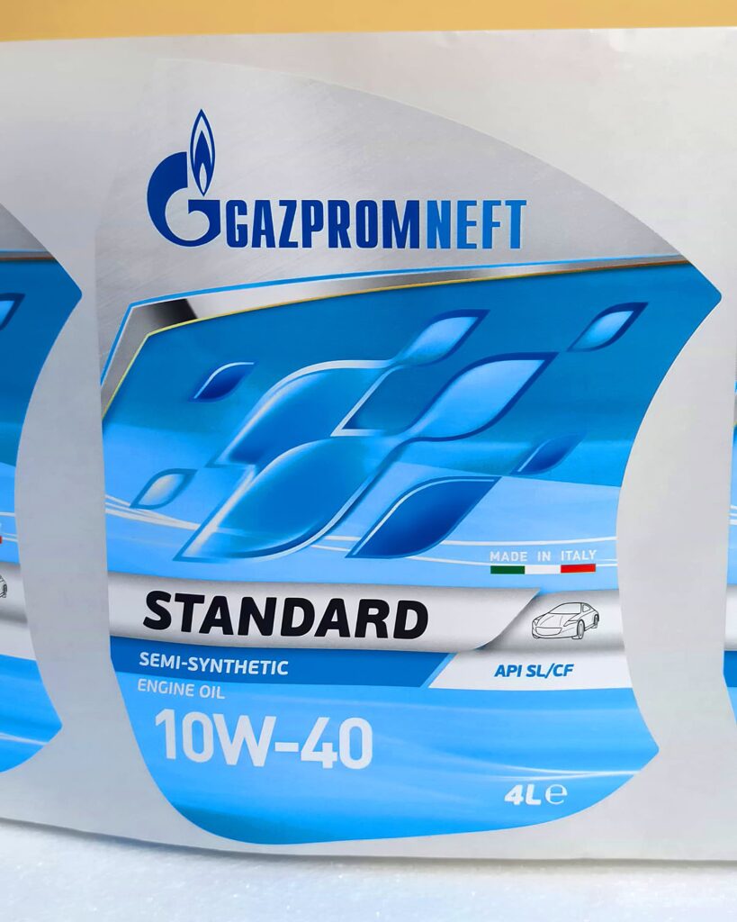 Le etichette per l’industria dell’olio motore