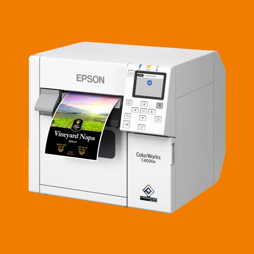 ColorWorks C4000e, la nuova serie di stampanti Epson per etichette